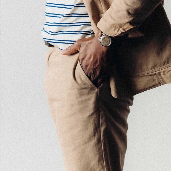 Taylor stitch The Democratic Foundation Pant
in Organic Khaki - Picture 3 of 11